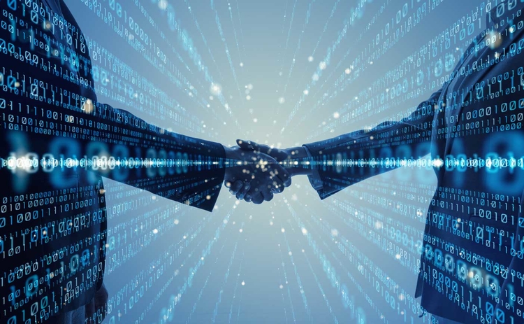 electronic-handshake